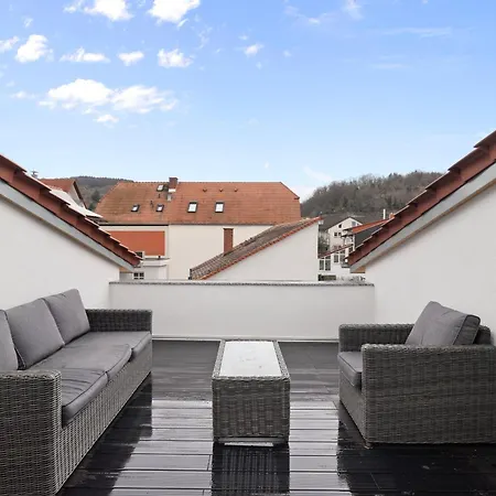 Апартаменты Lit Living - Luxury House - Box Spring - Parking - Exclusive Kitchen Хемсбах